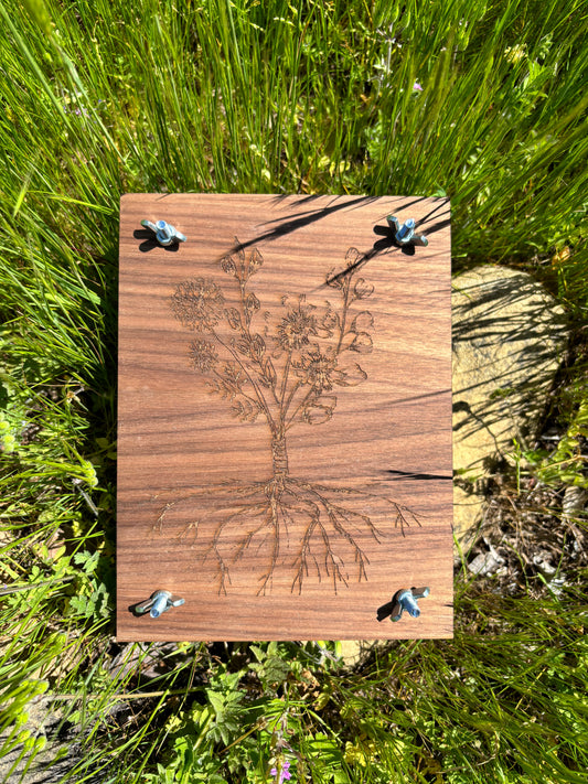 Wooden Flower Press