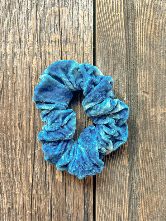 Plant Dyed Silk Scrunchie