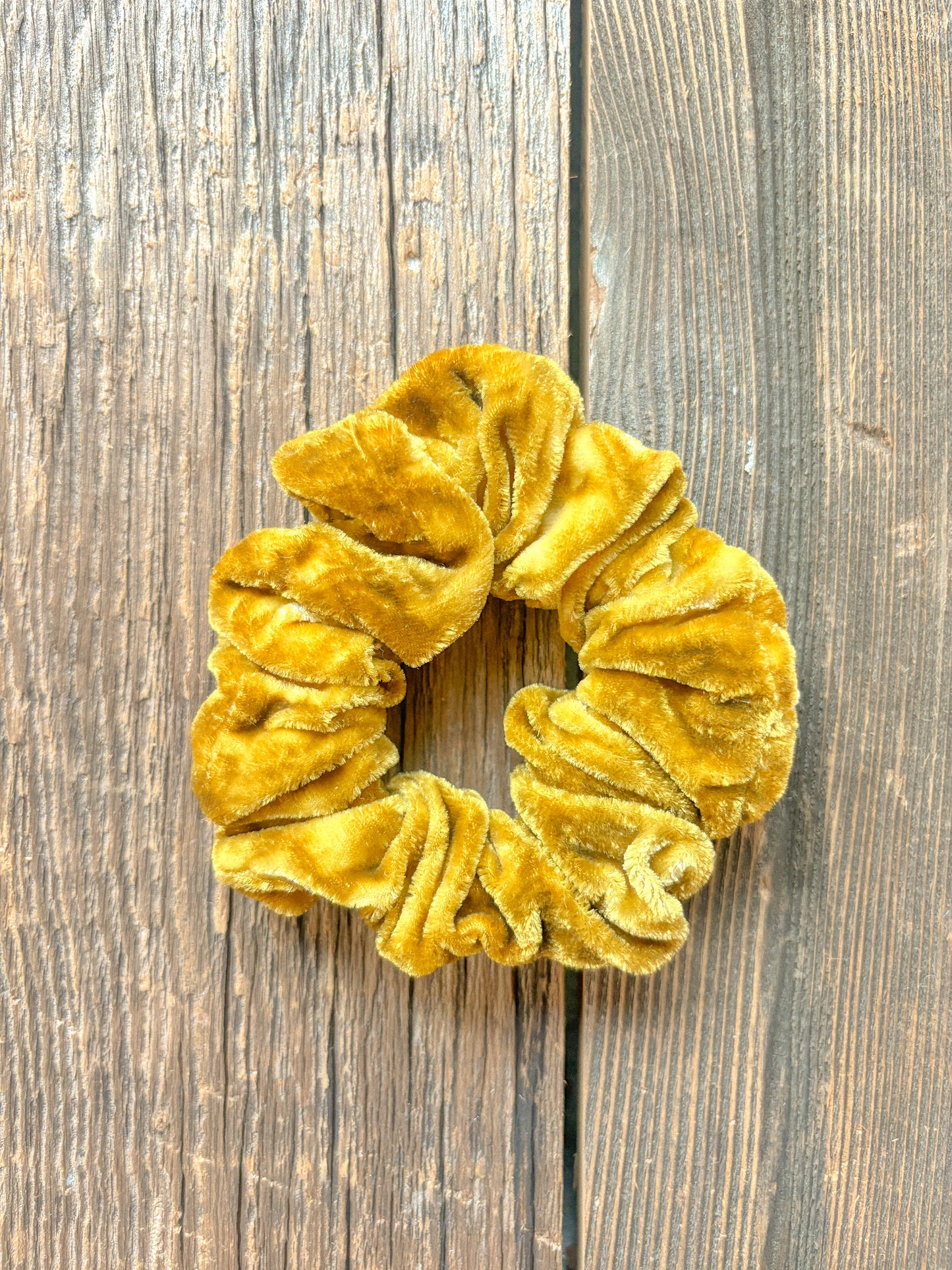 Plant Dyed Silk Scrunchie