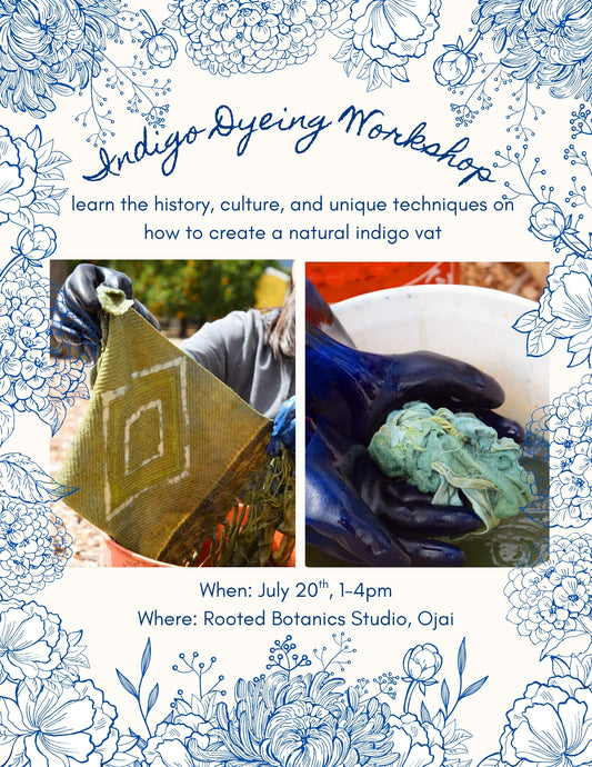 Indigo Dyeing Workshop