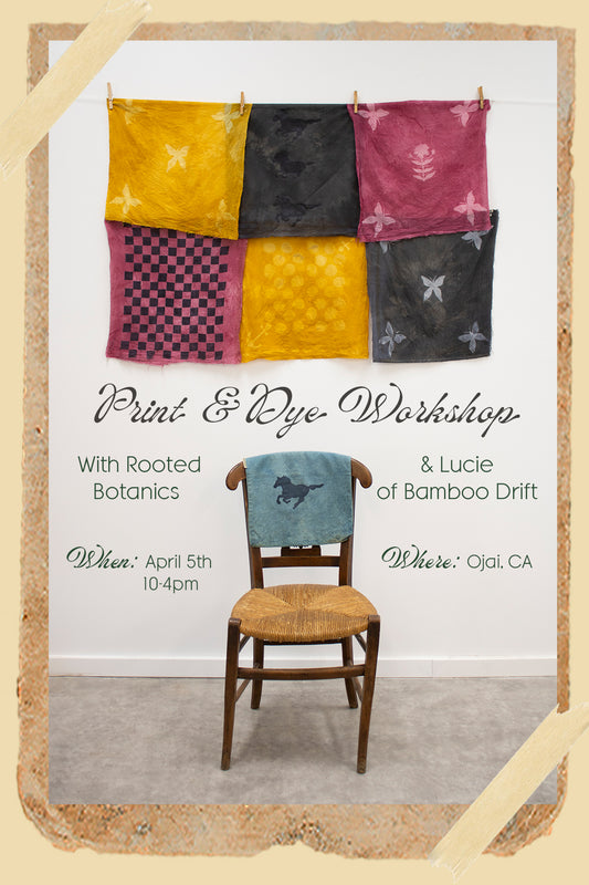Print And Dye Workshop
