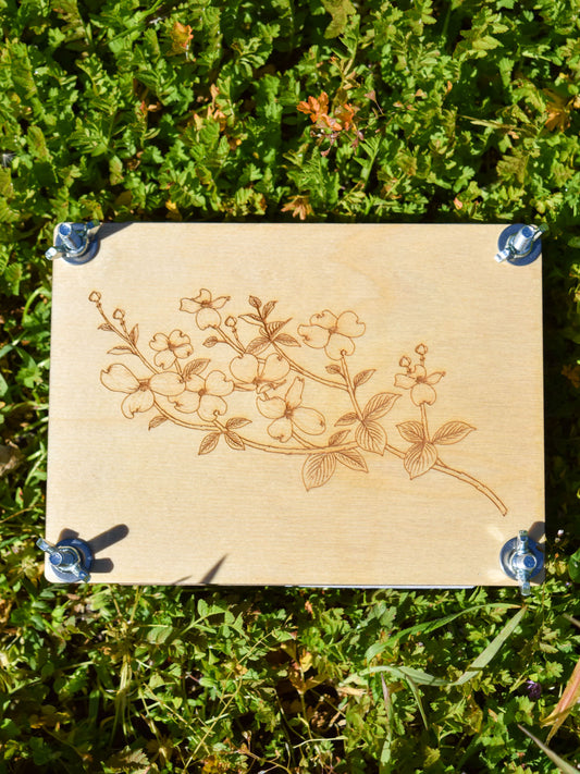 Wooden Flower Press - Spring Flowers