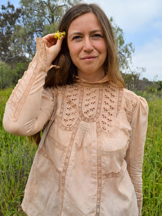 Cutch Antique Lace Blouse
