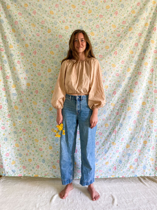 Cutch Balloon Sleeve Blouse