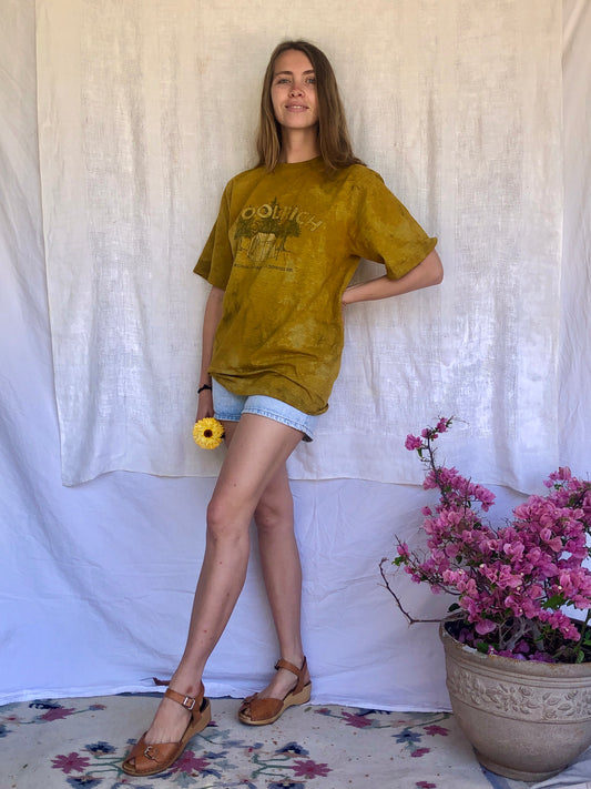 Marigold Woolrich Camping Tee