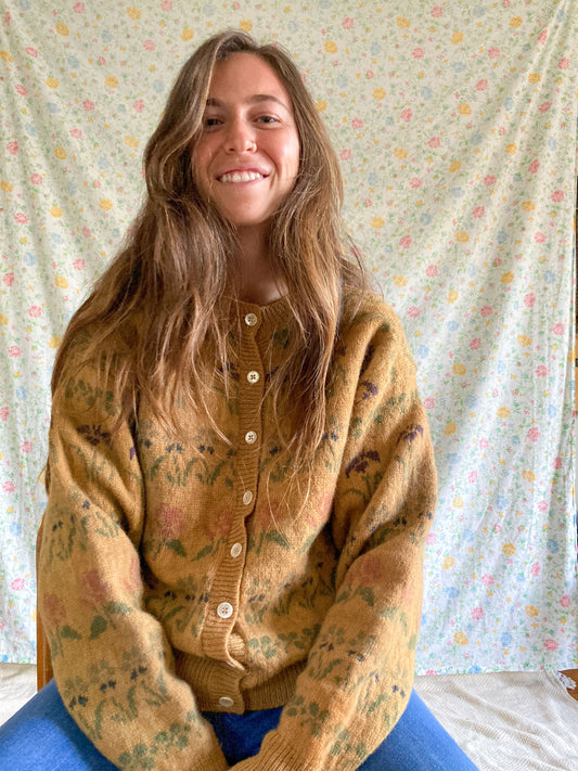Cutch Floral Wool Sweater