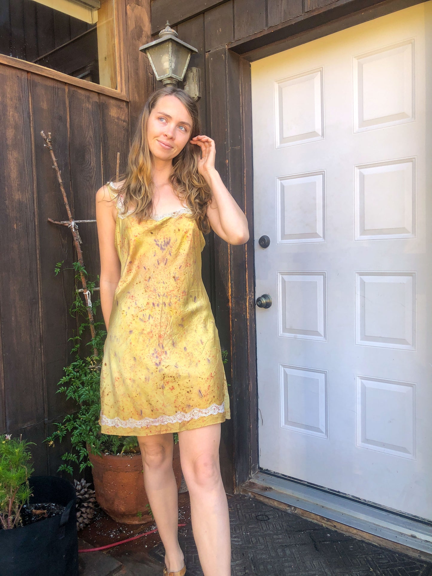 Eupatorium Bundle Dyed Slip Dress