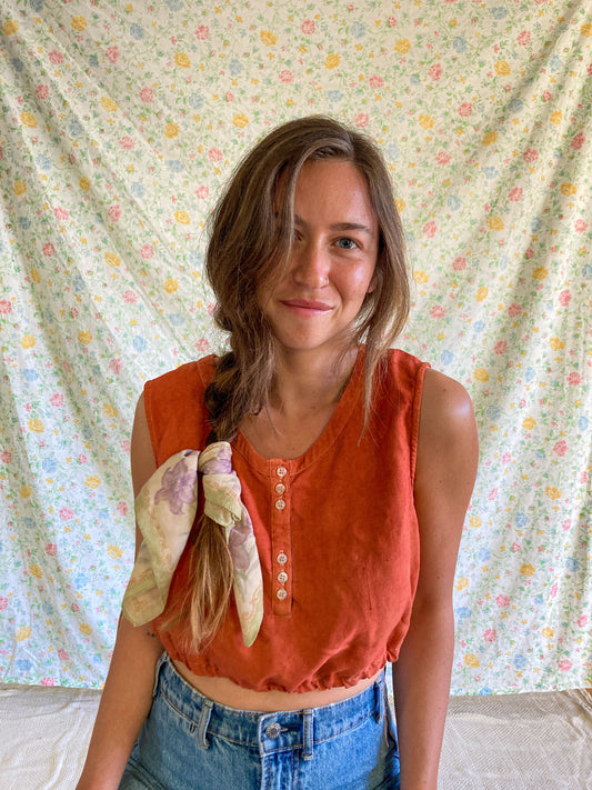 Madder Raw Silk Crop