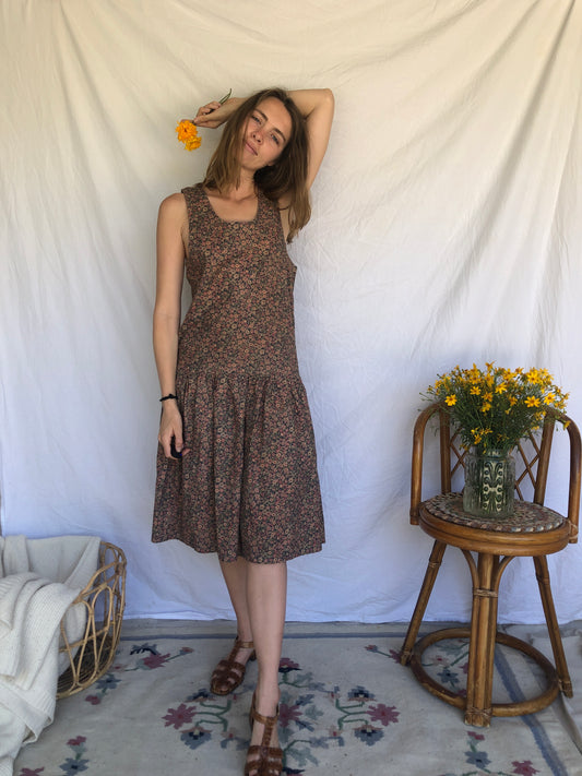 Cutch Floral Dropwaist Dress