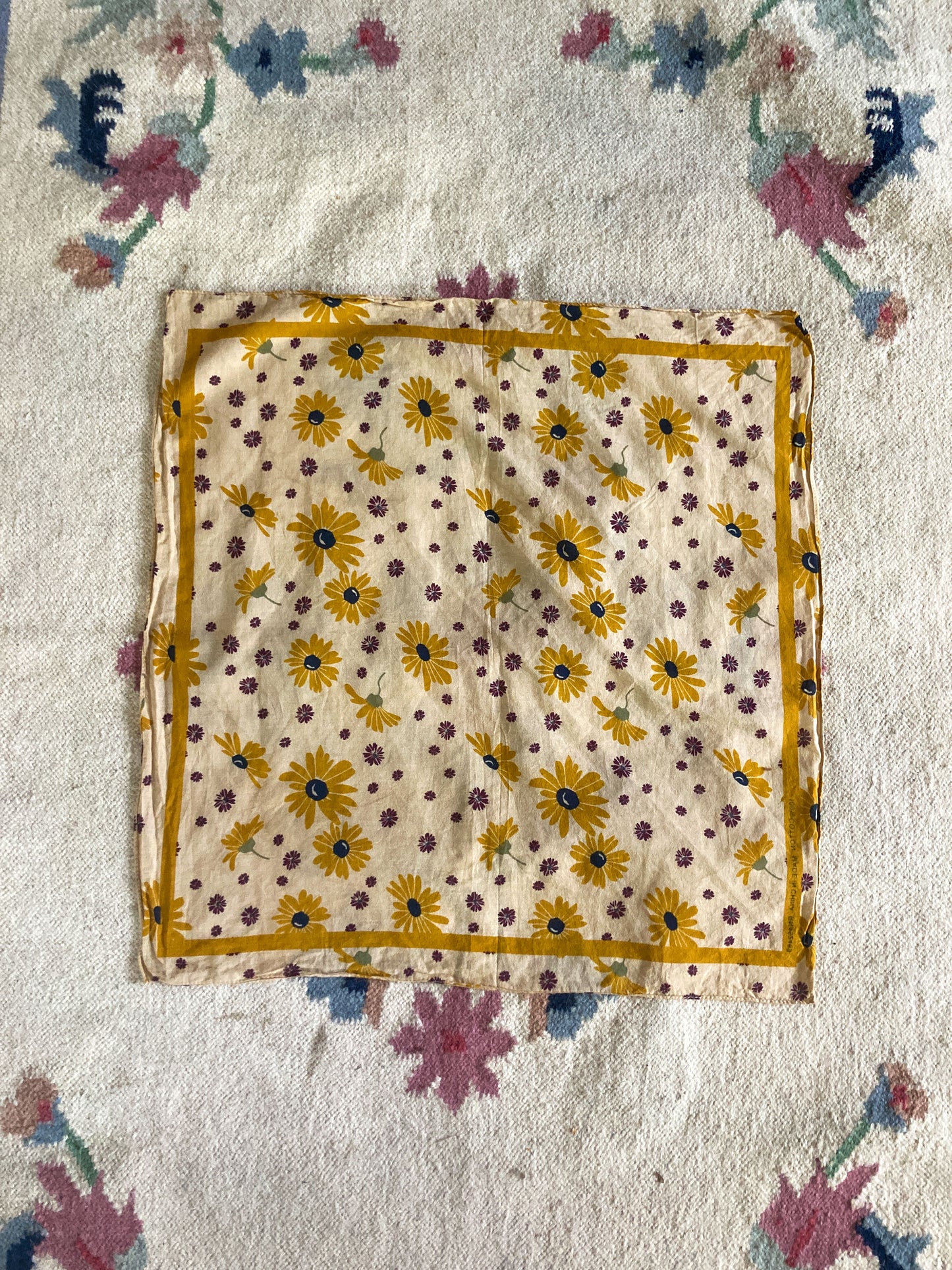 Chestnut Sunflower Bandana