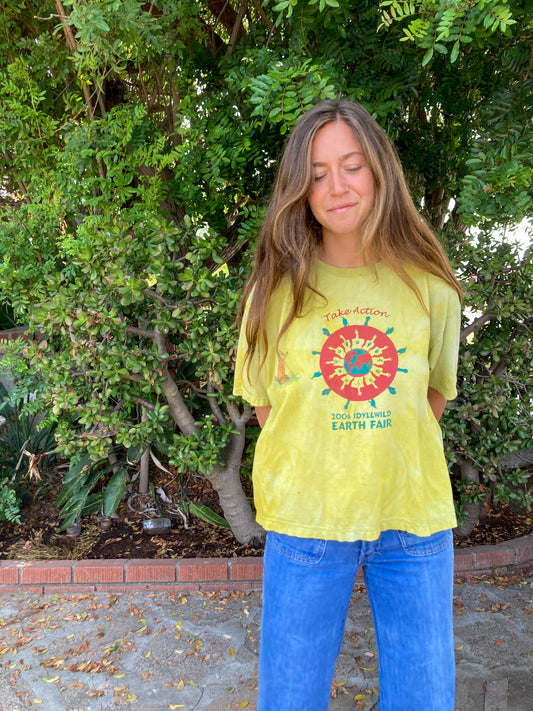 Fox Idllywild Earth Fair Cropped Tee