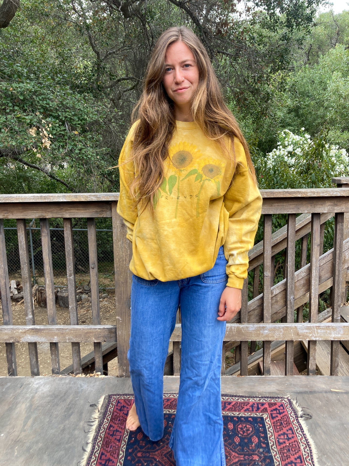 Marigold Friends Sunflower Sweatshirt