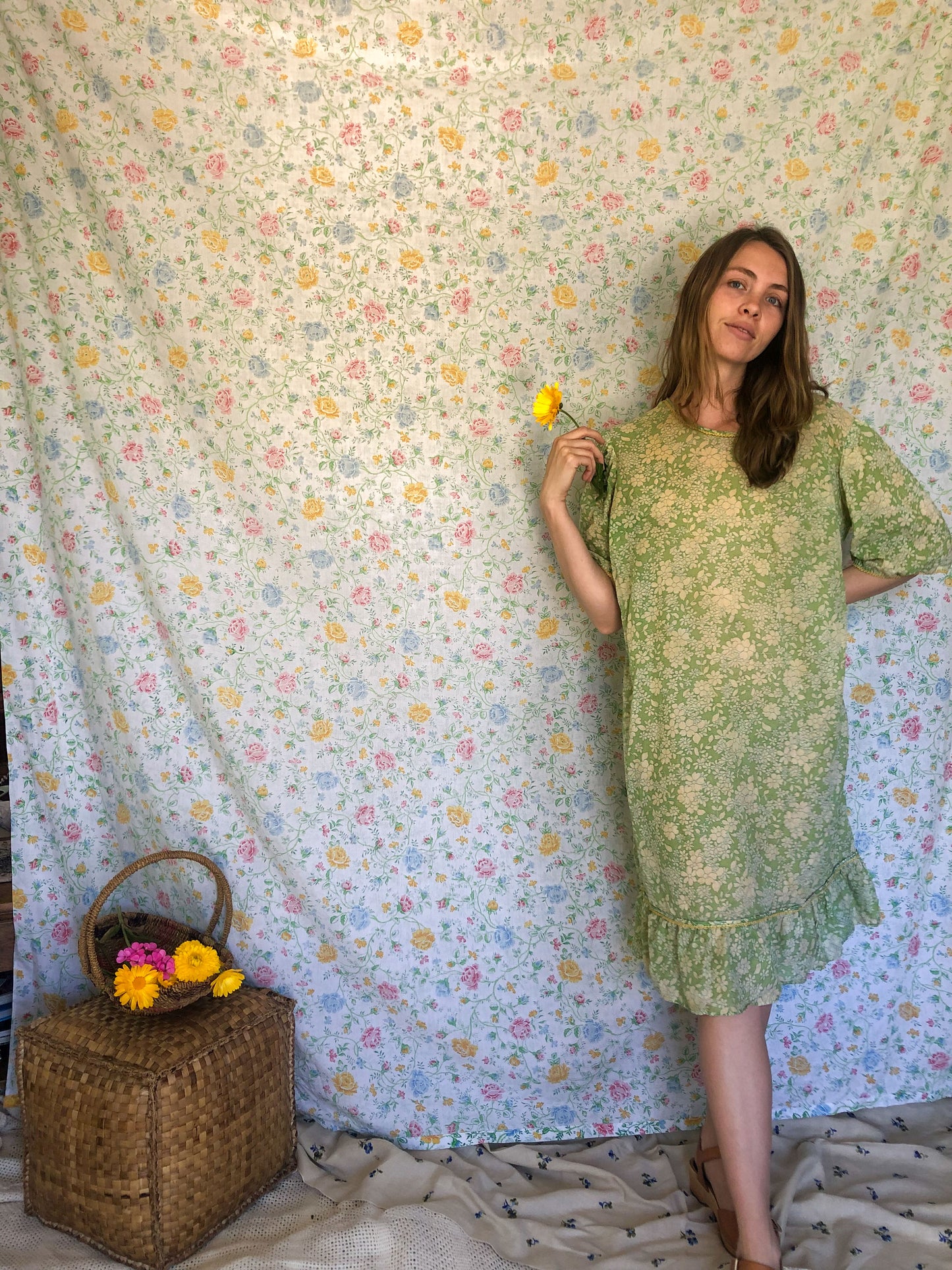 Marigold 70's Day Dress