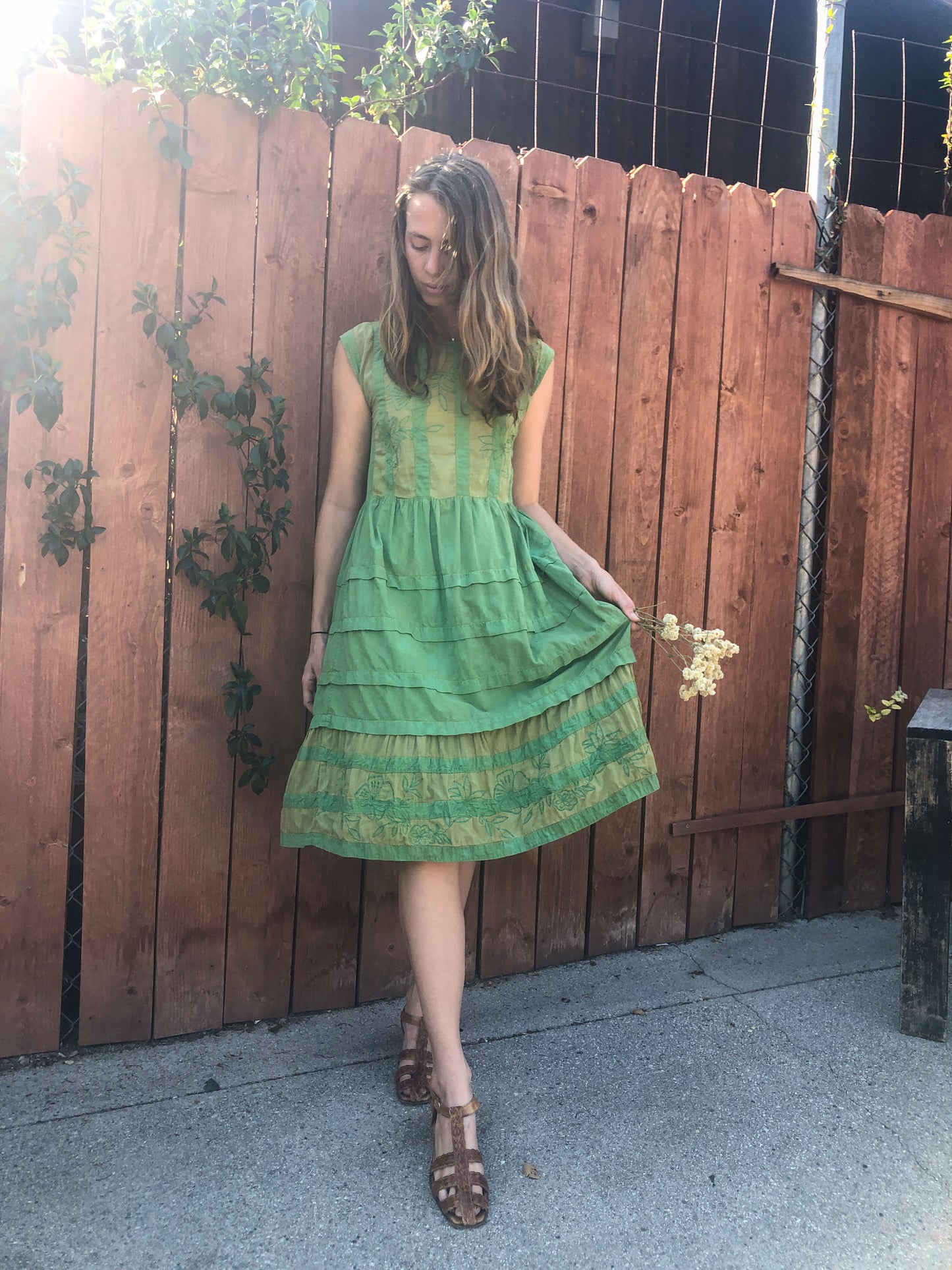 Marigold Ribbon Tank Dress