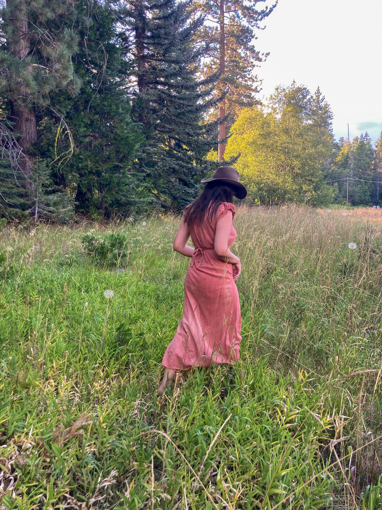 Madder Gauze Prairie Dress