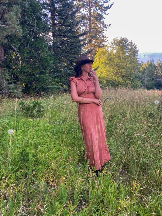 Madder Gauze Prairie Dress