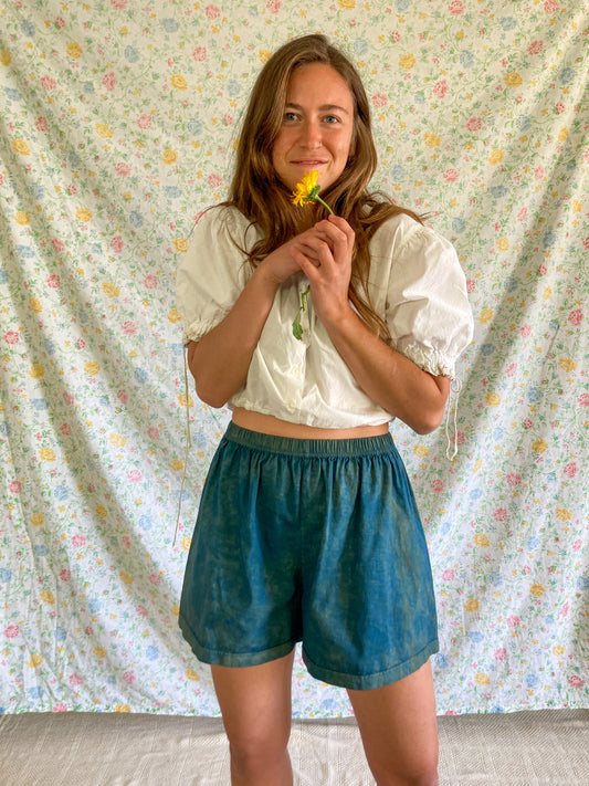 Cutch & Indidgo Cotton Shorts