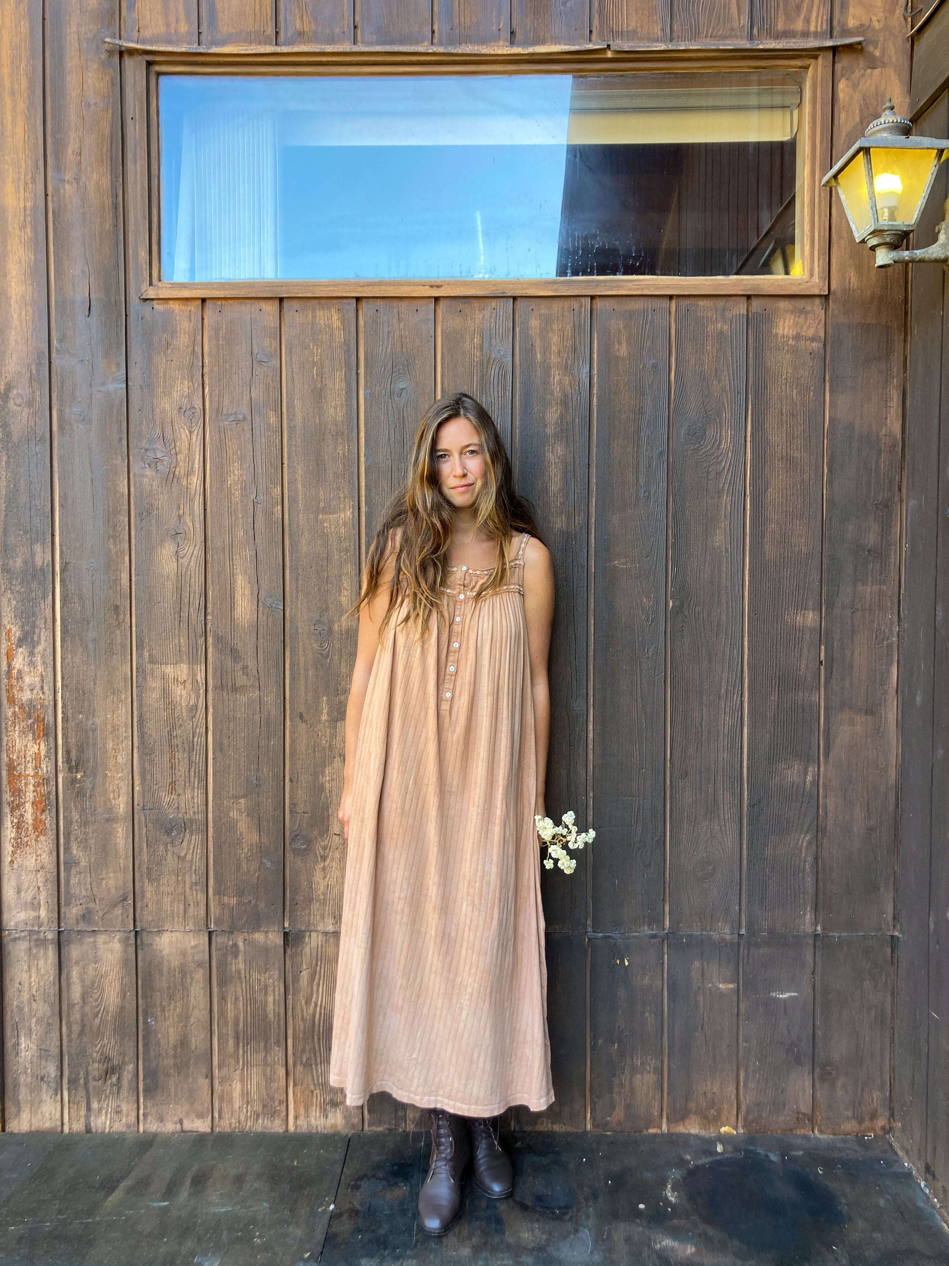 Cutch & Madder Knit Pointelle Dress – Rootedbotanics