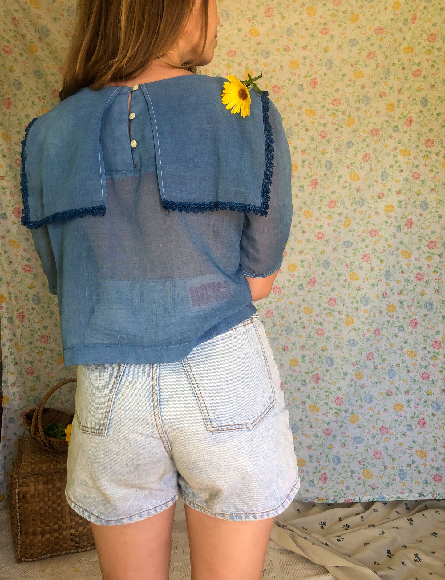 Indigo Gunne Sax Blouse