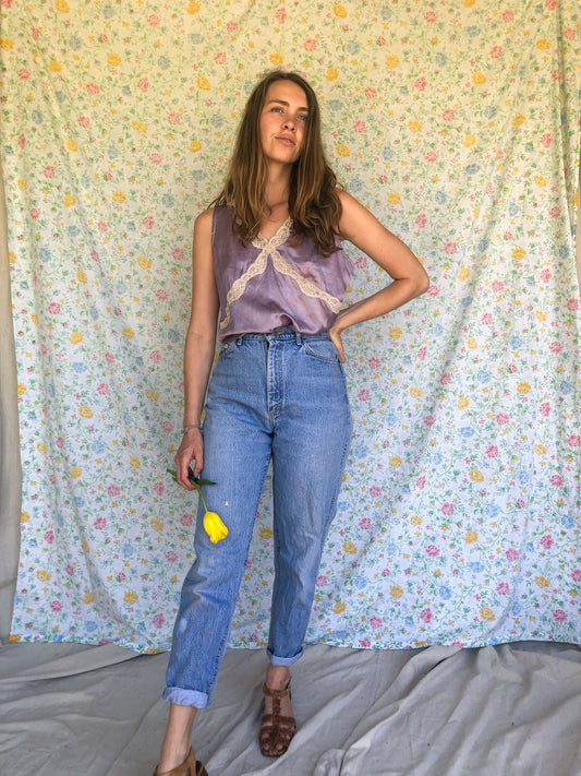 Cutch & Logwood Silk Blouse