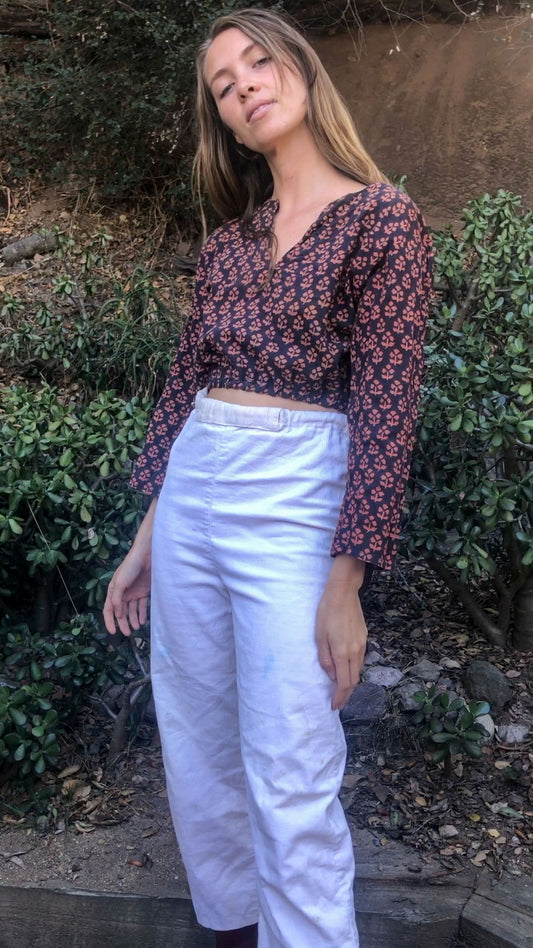 Madder Indian Blockprinted Blouse