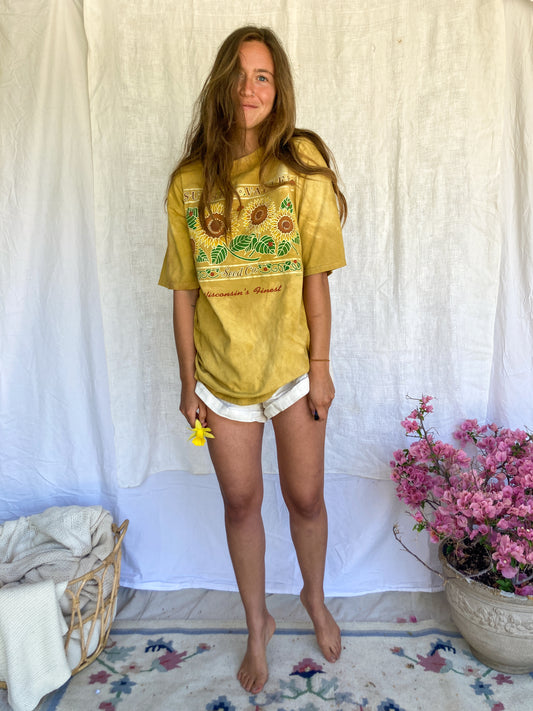 Marigold Sunset Valley Seed Co Tee