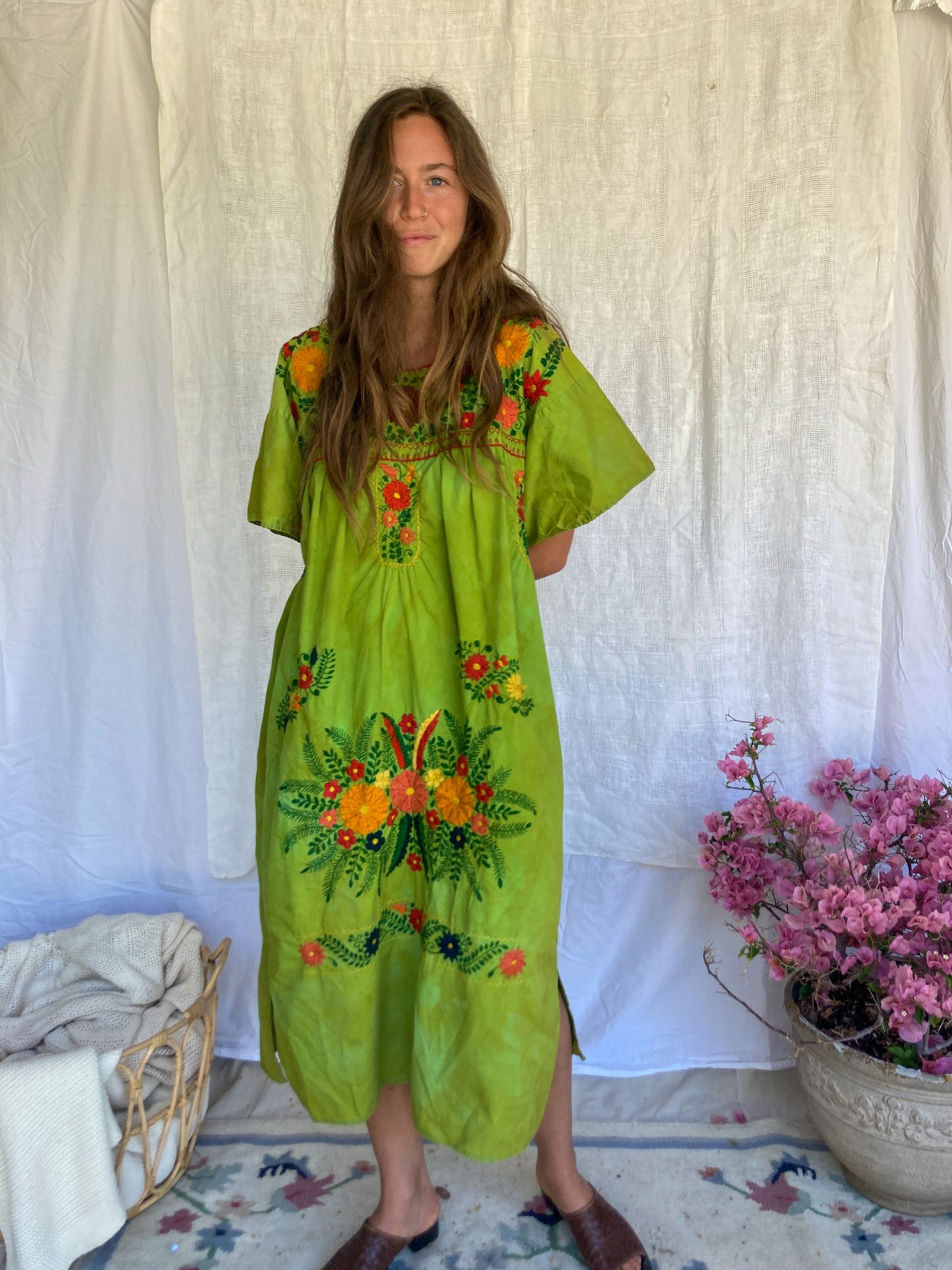 Marigold Traditional Huipil Dress