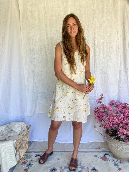 Marigold & Bundle Dyed Slip Dress