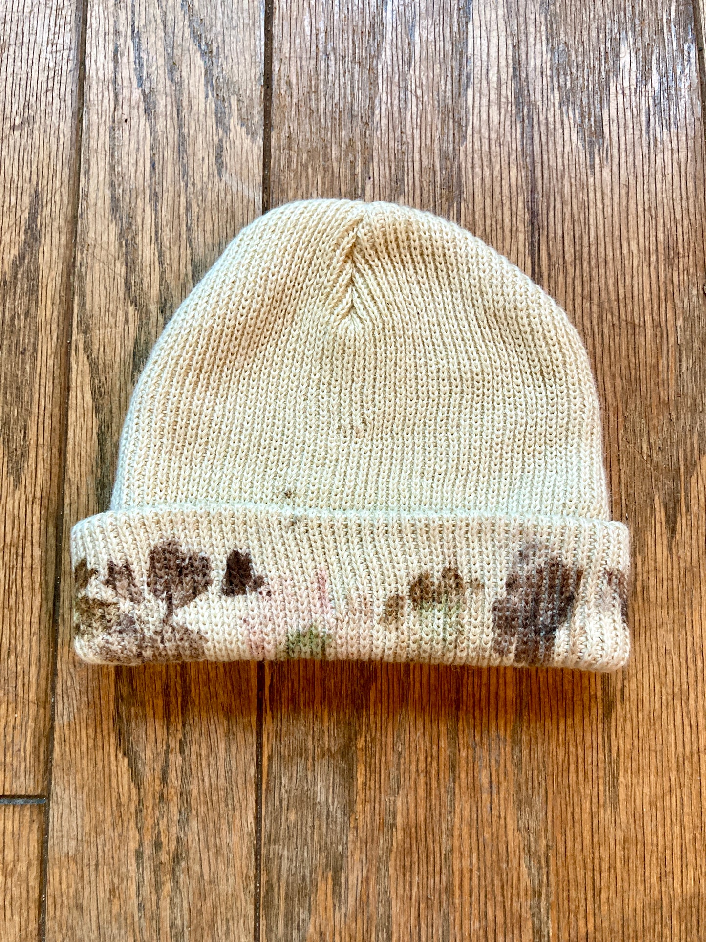 Flower Pressed Beanie - The Violet