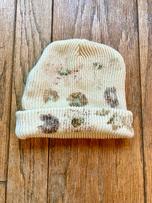 Flower Pressed Beanie - The Dahlia