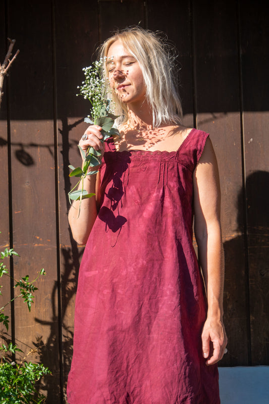 Sequoia & Lac Cotton A-line Dress