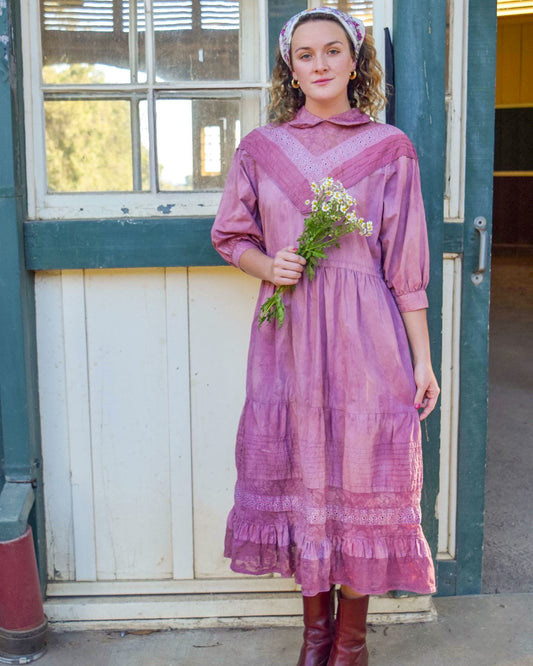 Madder & LAC 70's Wedding Dress