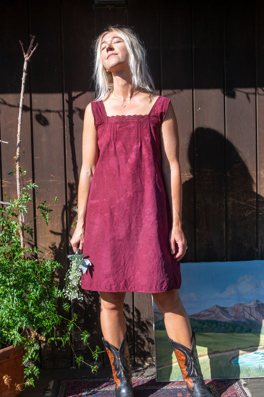Sequoia & Lac Cotton A-line Dress