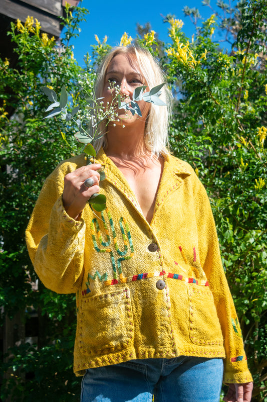 Marigold Cactus Desert Jacket