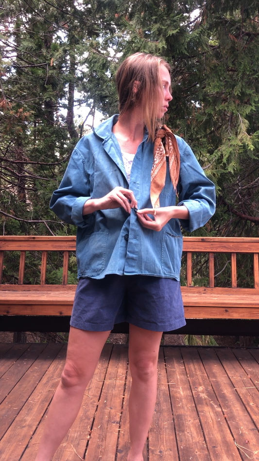 Indigo Workwear Jacket